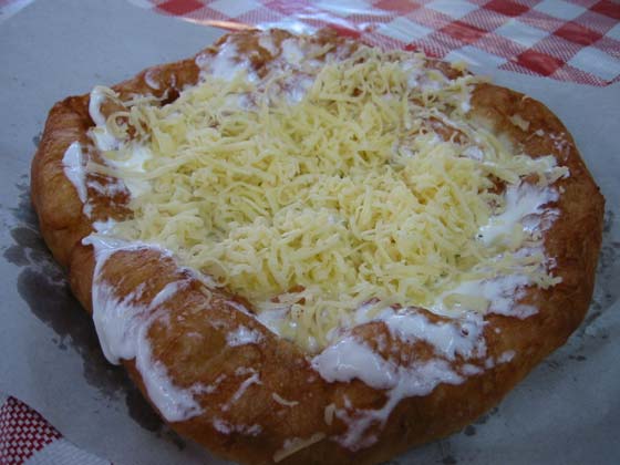 Hungarian langos